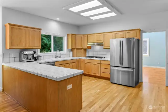 View of kitchen