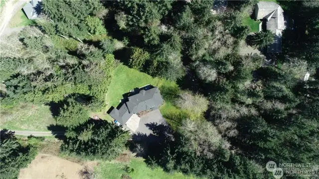 view of Property via Drone