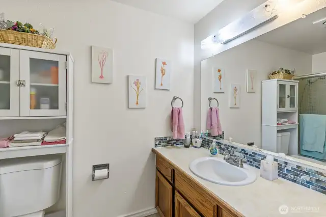 Upstairs bathroom