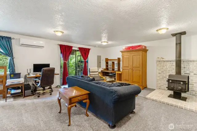 Lower living area