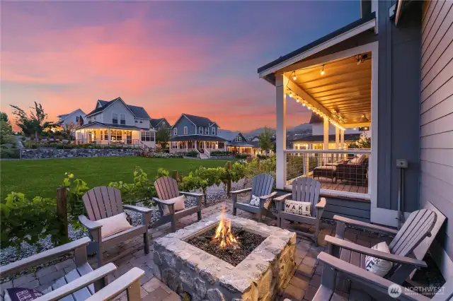 Private fire pit