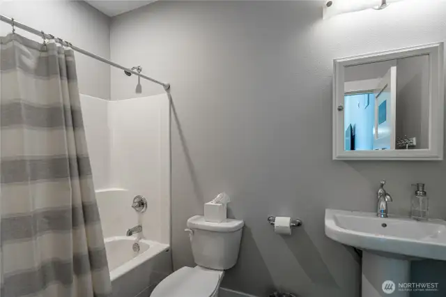 Downstairs full bath