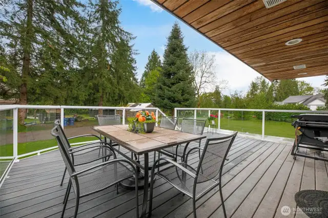 Deck off front
