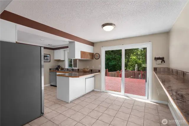 Kitchen with eating space