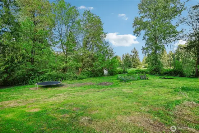 Property (neighbor's well house visible)