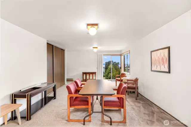 The rec room is a full condo for all to homeowners to use
