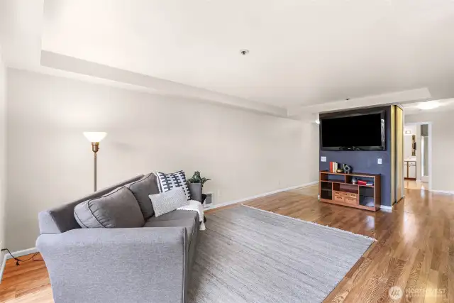 Space for a sectional couch