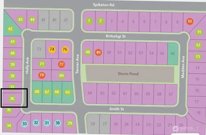 community map Lot 36