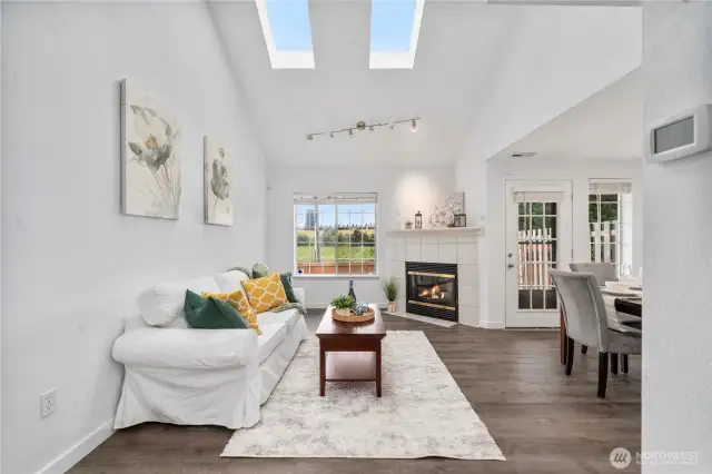 Open living room