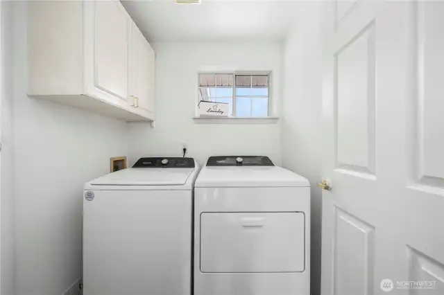 Upstairs Washer & Dryer