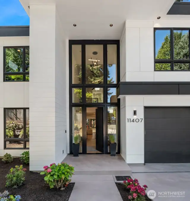 Statement Entry w/2 Story Windows