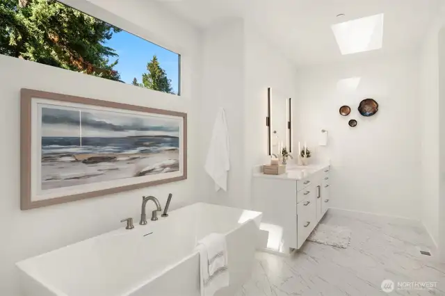 Modern Soaking Tub