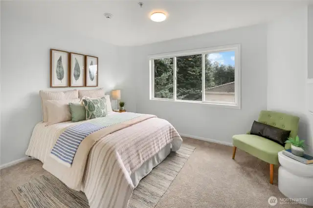 Second bedroom on upper level