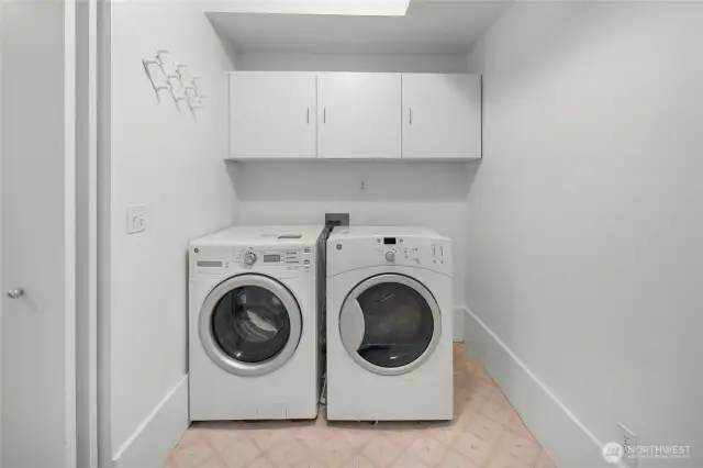 Dedicated laundry/utility room