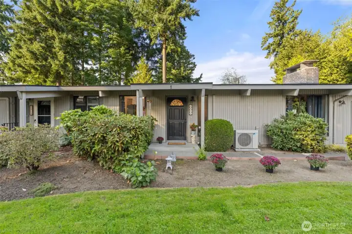 Grounds are landscaped and covered with the Association dues