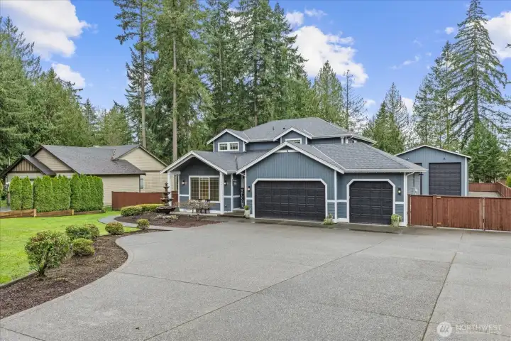 Classic, craftsman 2 story home with so many additional features