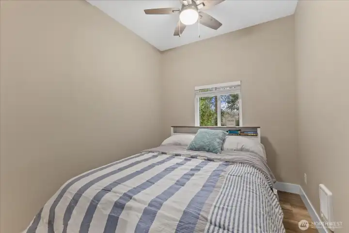 DADU bedroom #2. Queen-size bed shown