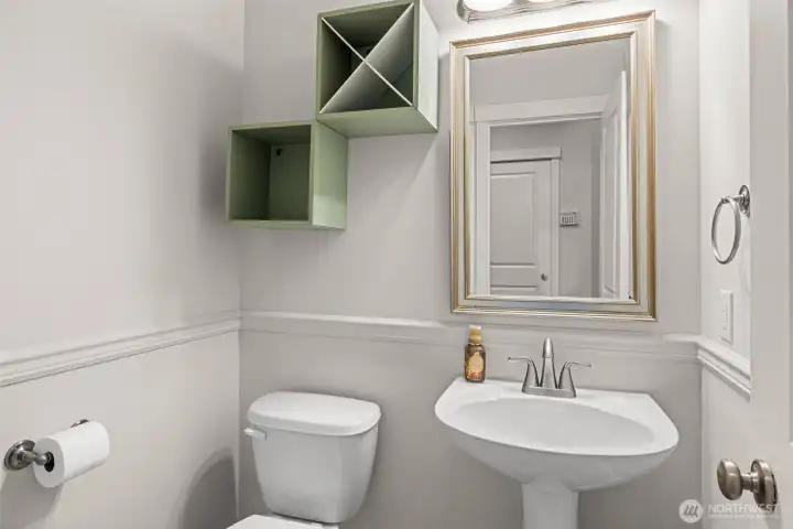 Main floor Powder Room