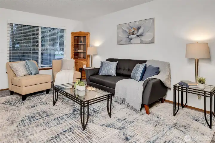 Comfortable, well-scaled living space