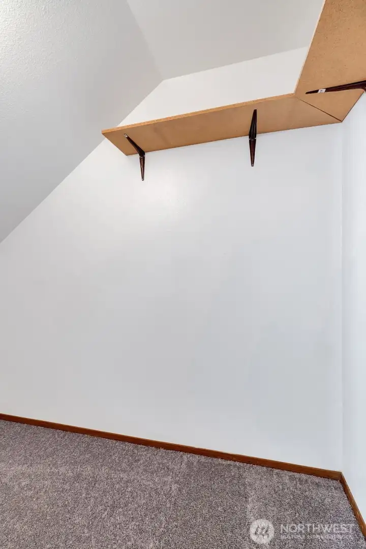 Living room walk-in closet.