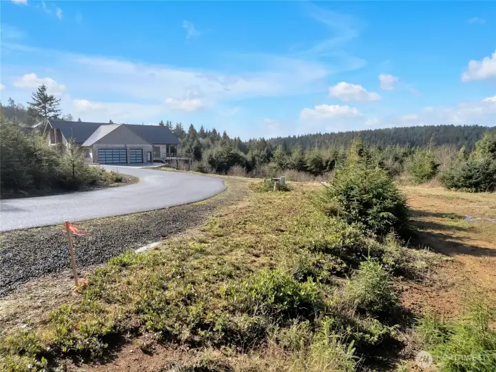 Private, paved roads throughout the development.