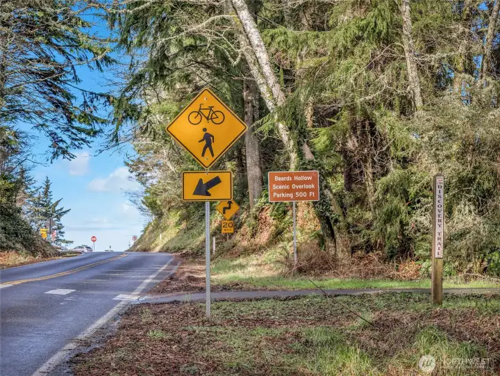 Enjoy the Discovery Trail, Beards Hollow, Cape Disappointment State Park, The Port of Ilwaco and more nearby!