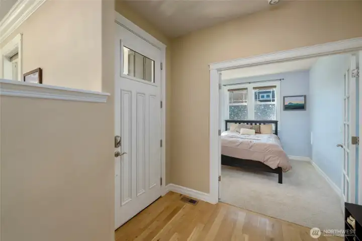 Office or extra room next to the front entrance.