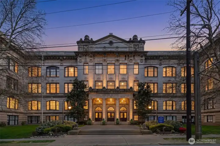 The iconic...Queen Anne HS The iconic...Queen Anne HS