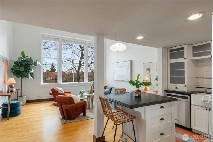 Open and flooded with light Open and flooded with light