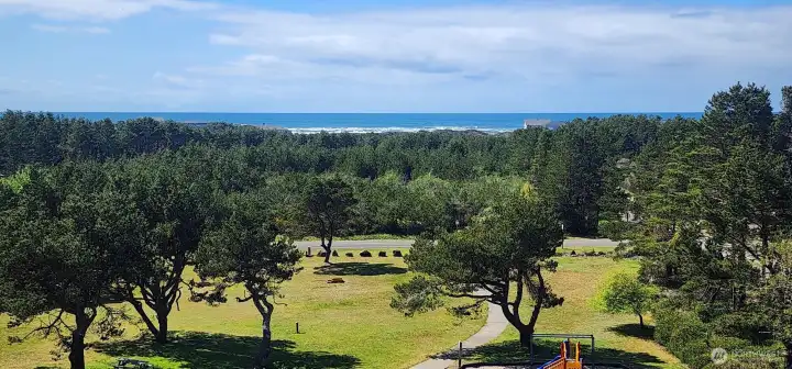 Ocean View from both rooms