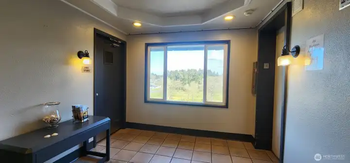 4th Floor Elevator and stair access