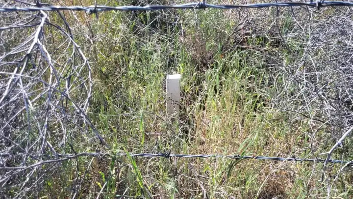 Northwest corner marker