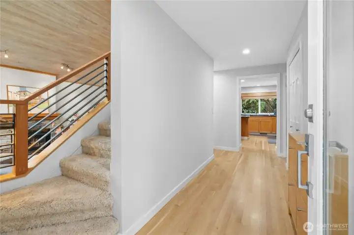 Gorgeous wood finishes & organic textures create a calming atmosphere