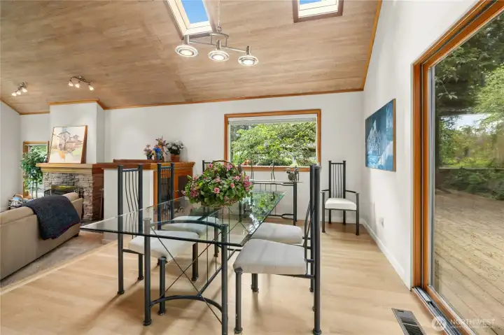 Warm cedar details bring timeless Northwest character throughout