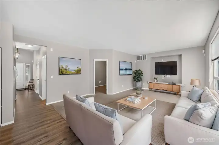 Family Room Conveniently located off the Kitchen makes it Perfect For Entertaining.