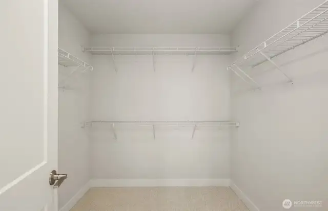 Primary closet