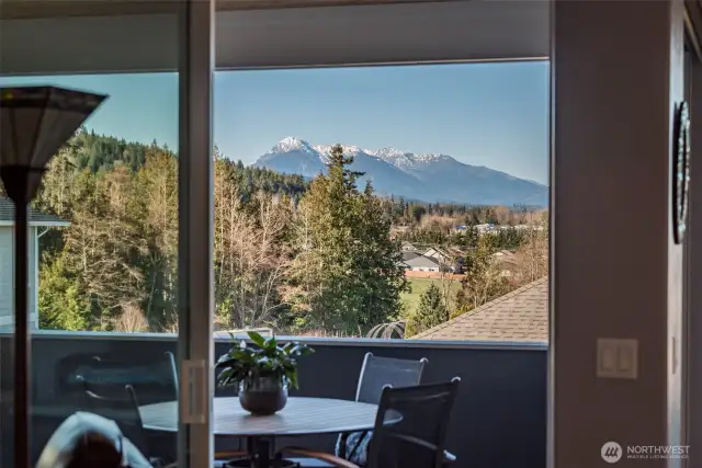 Mt Views from almost every window