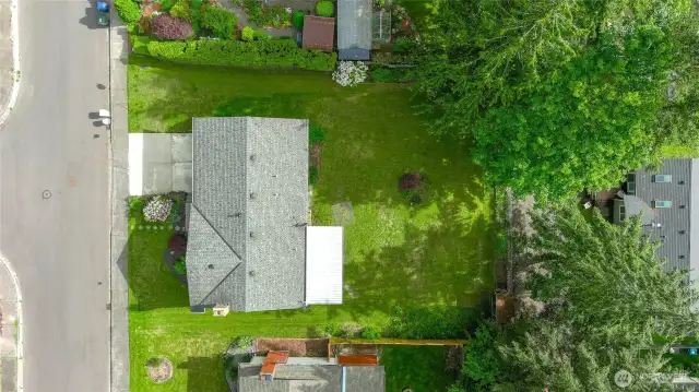Approximately 10 year old 30 year roof
