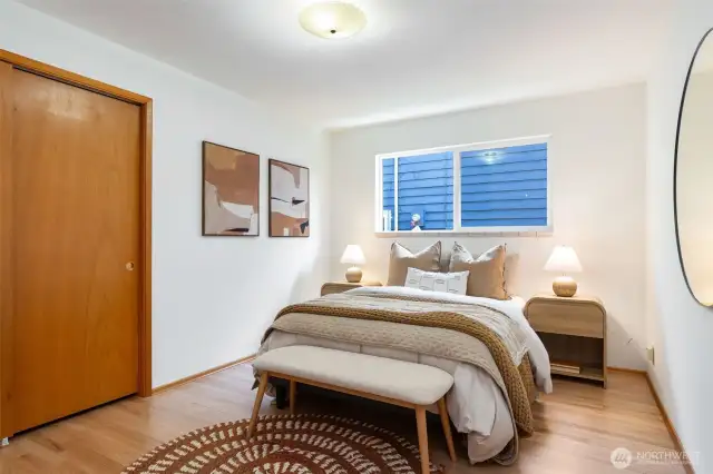 Third of 3 main floor bedrooms.