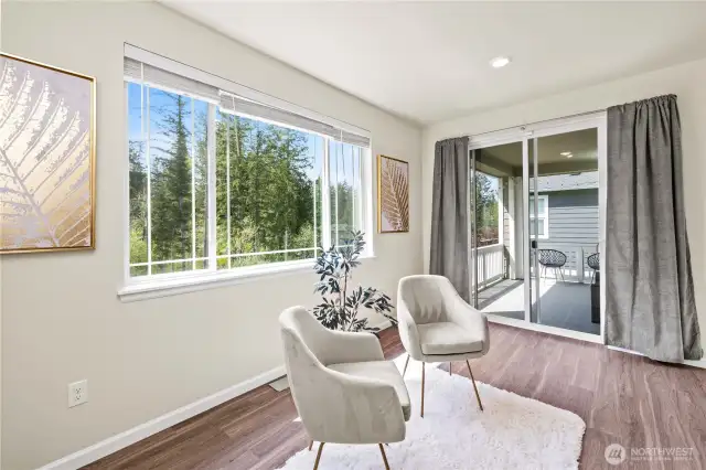 Primary Bedroom Features Large Walk-In Closet