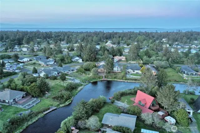 Welcome Home to your Waterfront Retreat on the Bell Canal ~ Private Apartment and Dock.