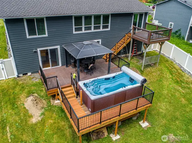 Backyard ready for a splash!!