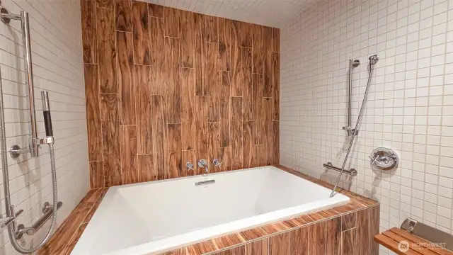 Studio bath and shower