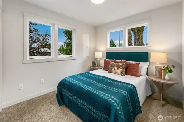 2nd floor bedroom (with ensuite bath)