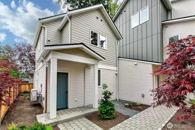 Back door to parking /driveway