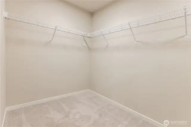 Primary walk-in Closet 1