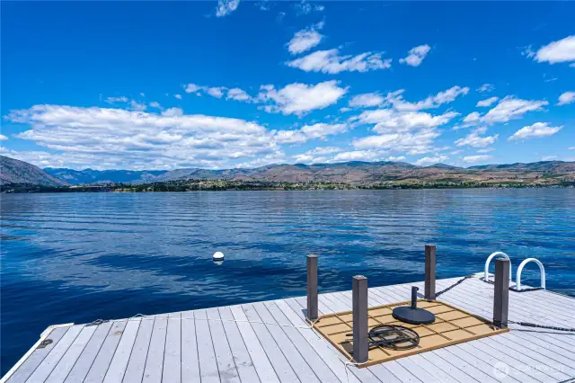 Privacy plus to enjoy the crystal blue waters
