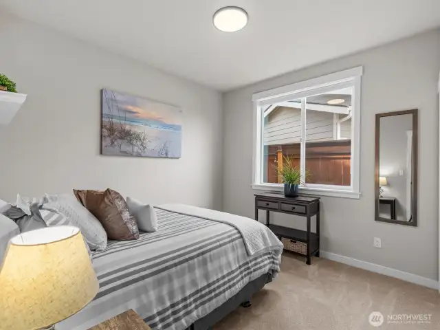 Next door is the 2nd bedroom.