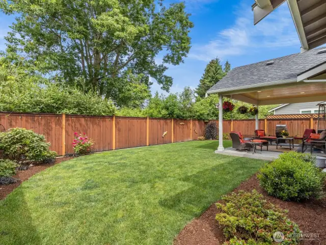 With one of the largest yards in the neighborhood, your gardens will love all of the sunshine.