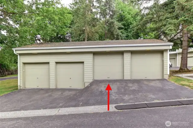 Garage with storage